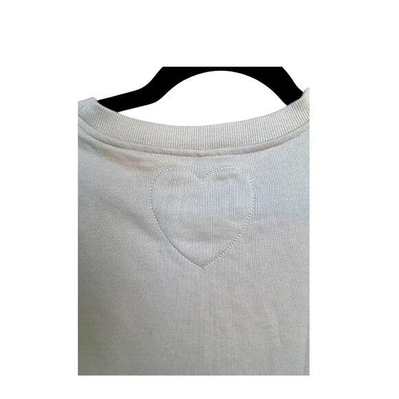 Dokuritu Sweatshirt Dress Women Crew Neck Long Sleeve Khaki X-Small - Picture 12 of 12